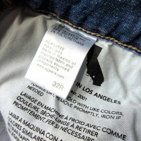 NWT Adriano Goldschmied AG Ex-Boyfriend Slim in 22 Years Landmark Destructed 32 - Picture 5 of 7